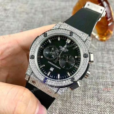 High Quality Hublot Big Bang Ice Out Chronograph Watch 41mm